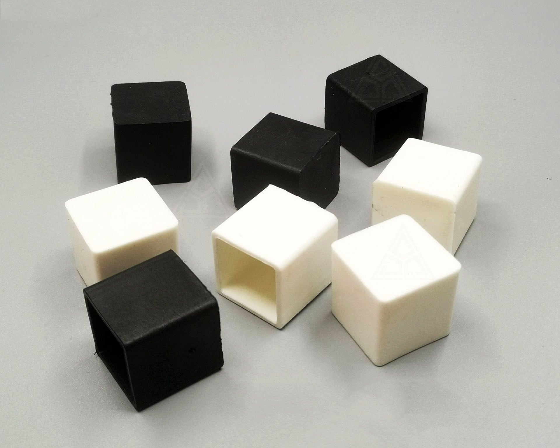 Square silicone protective case Square tube dust cover Elastic silicone hollow sleeve