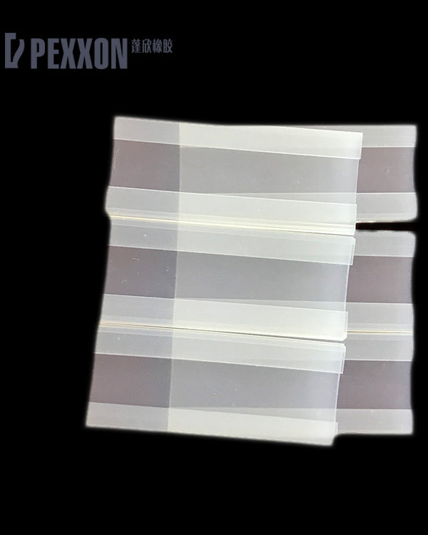 Food Grade Silicone Extruded Seal Strips Durable U-Shaped Silicone Rubber Seal Strip clear U-shaped Glass Door Silicone Strip Thin Silicone Rubber Seal Strip