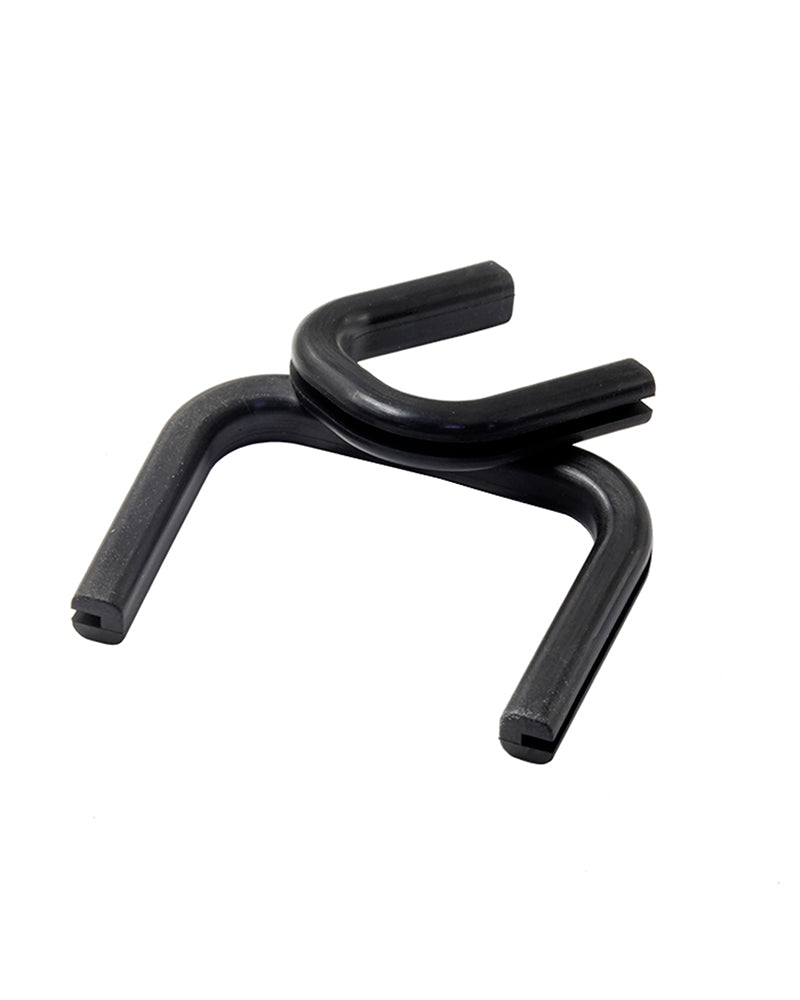 Push-in type non-standard shape rubber grommet with sealing, insulating and double-sided wire protection