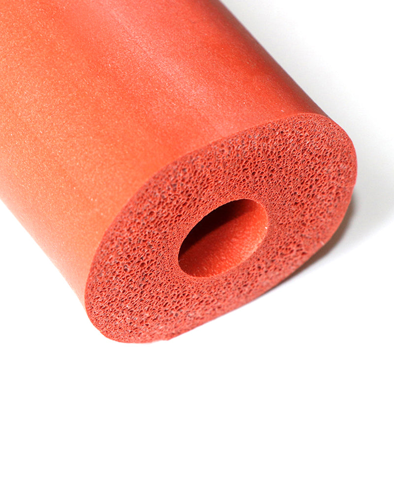silicone foam tube, temperature-resistant silicone rubber foam hose, breathable