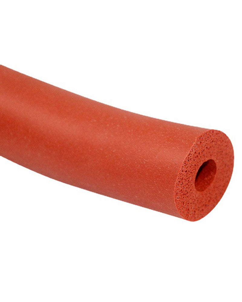 silicone foam tube, temperature-resistant silicone rubber foam hose, breathable