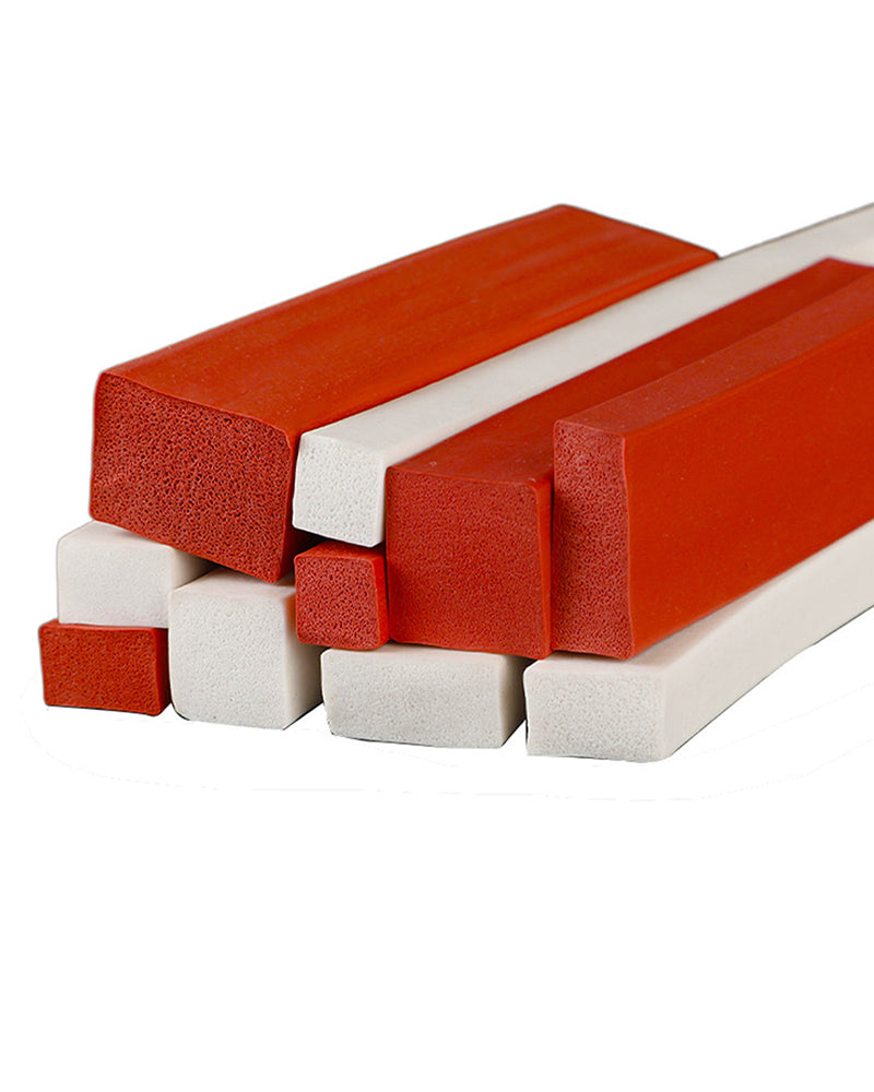 Special-shaped Foamed Silicone Strip  Rubber Sealing Strip  Temperature-resistant & Waterproof Sealing Strip  Sealing Strip