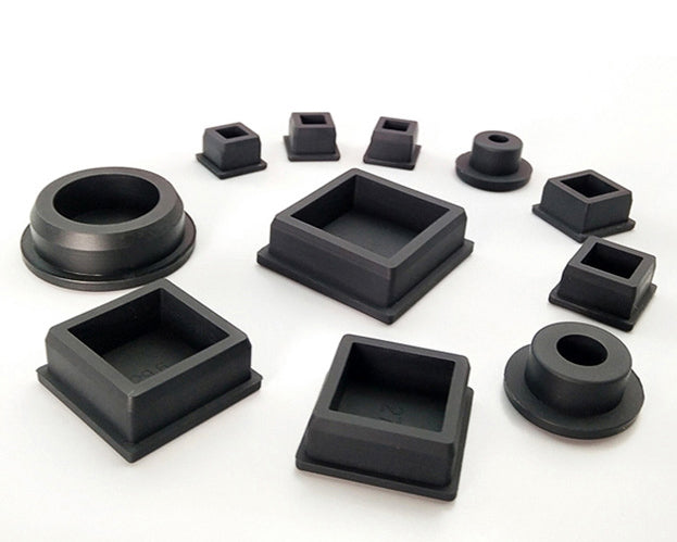 Noise reduction foot covers Silicone stopper Square dust-proof cover Joint sealing soft plug