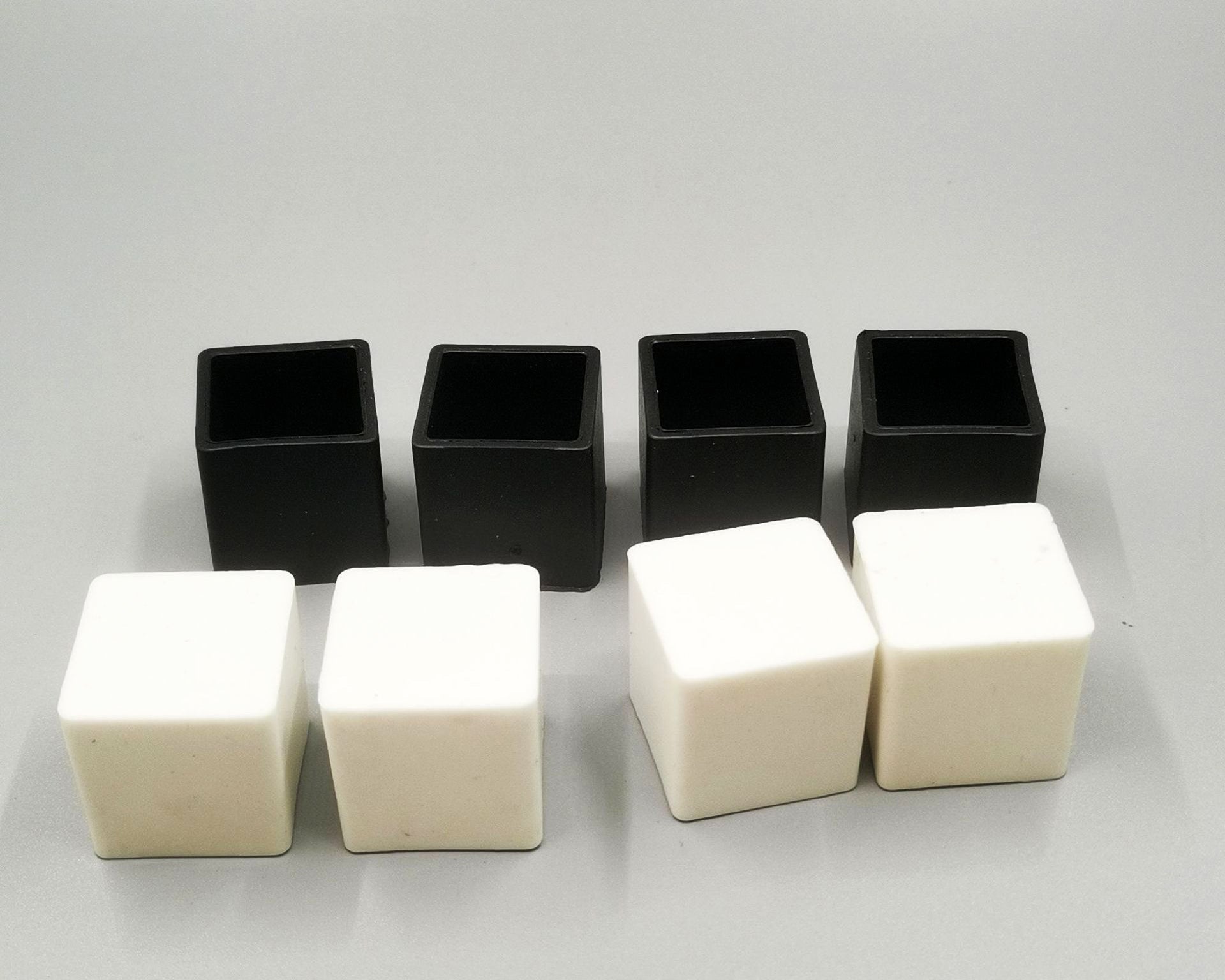 Square silicone protective case Square tube dust cover Elastic silicone hollow sleeve