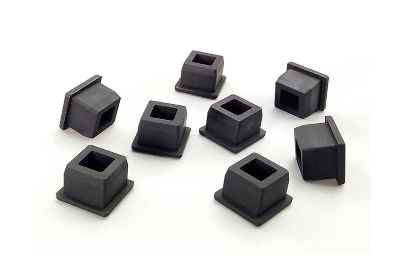 Noise reduction foot covers Silicone stopper Square dust-proof cover Joint sealing soft plug