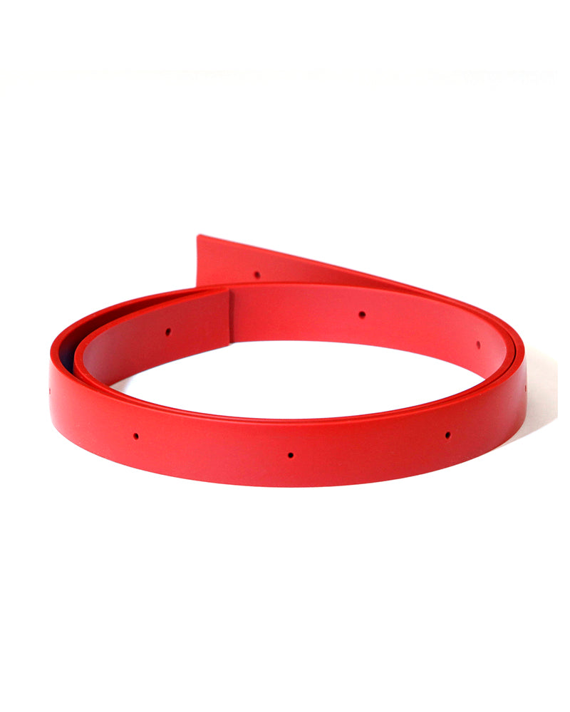 Red Rubber Perforated Timing Belt Vacuum Rubber Film Pulling Belt Drive Film Pulling Belt