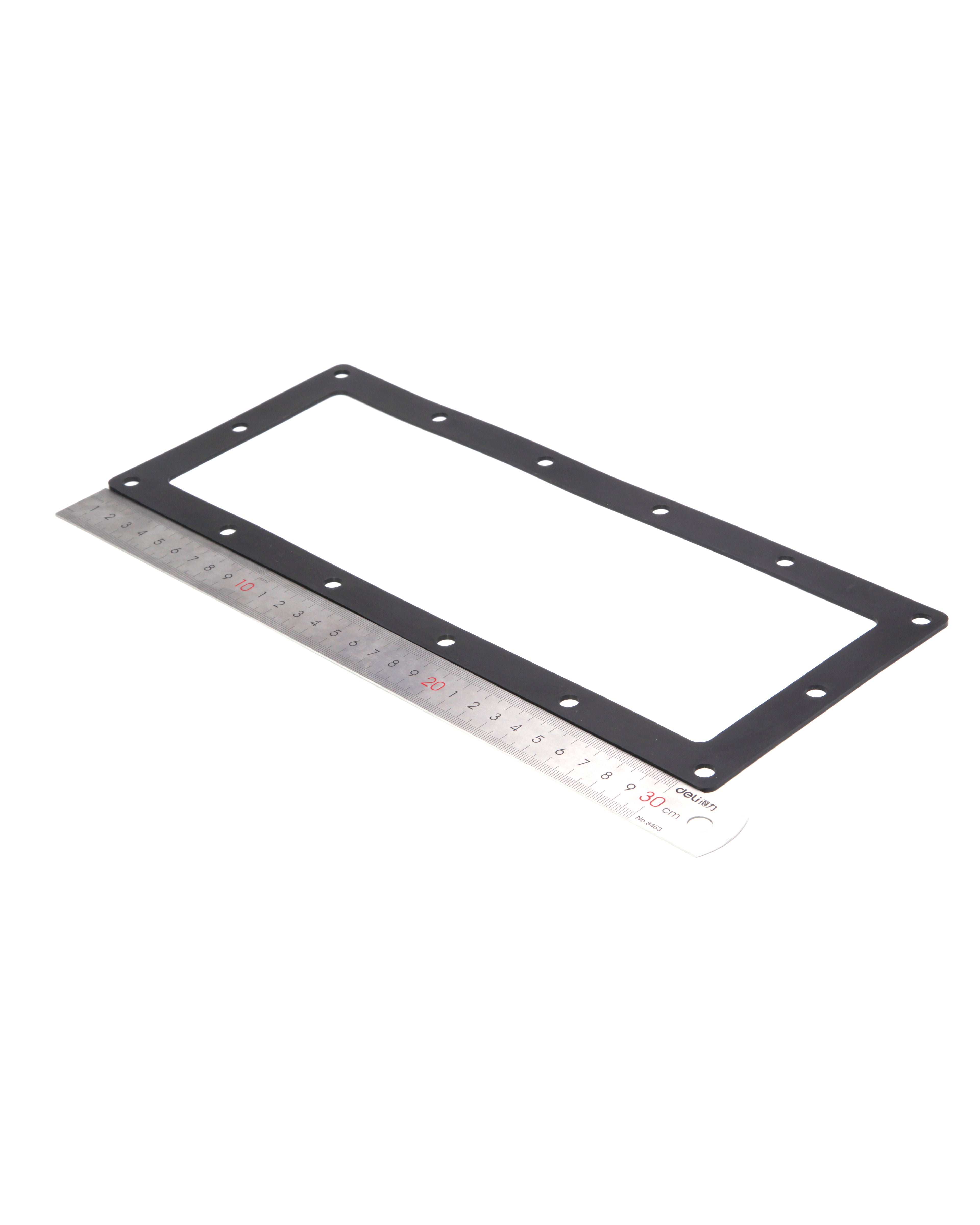 Nitrile rubber high-temperature resistant and well-sealed oil pan gasket