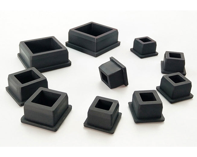 Noise reduction foot covers Silicone stopper Square dust-proof cover Joint sealing soft plug