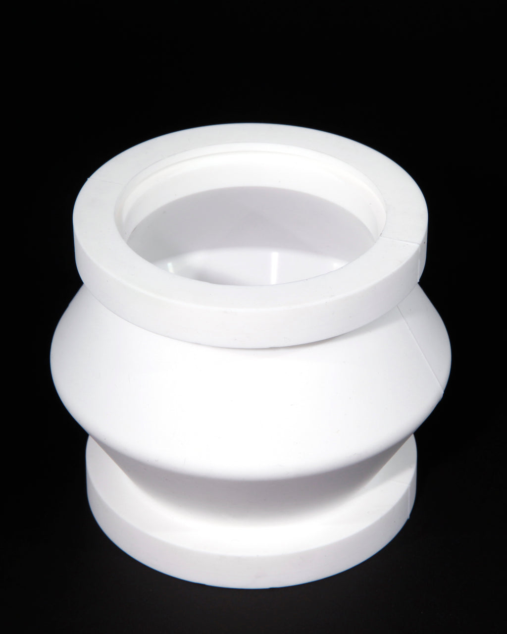 White Silicone Corrugated Pipe