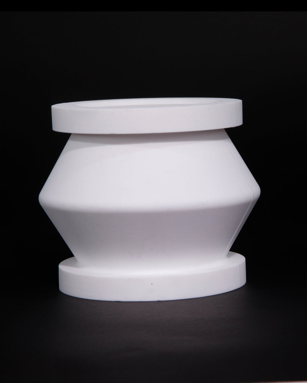 White Silicone Corrugated Pipe