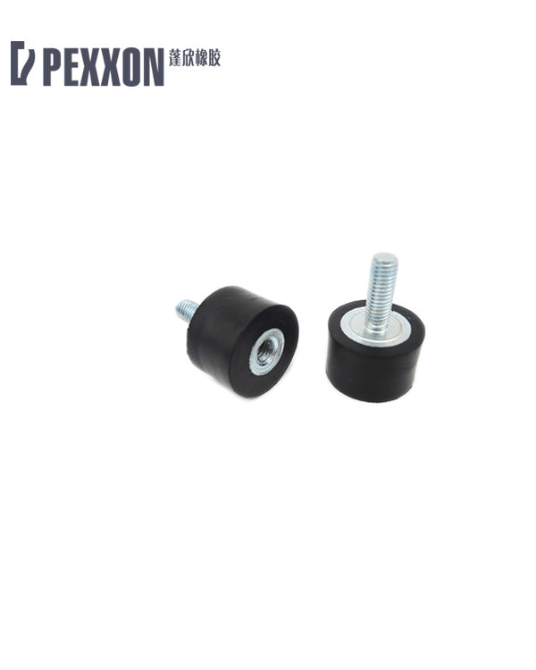 Screw-stabilized shock-absorbing pad Motor rubber shock absorber pad Mechanical equipment rubber shock absorbers