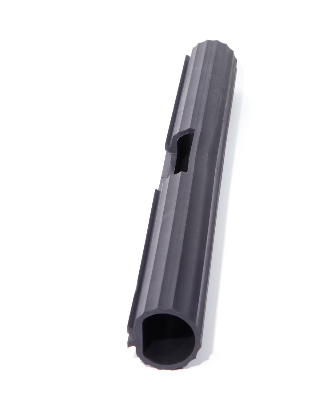 Polygonal hollow rubber tube