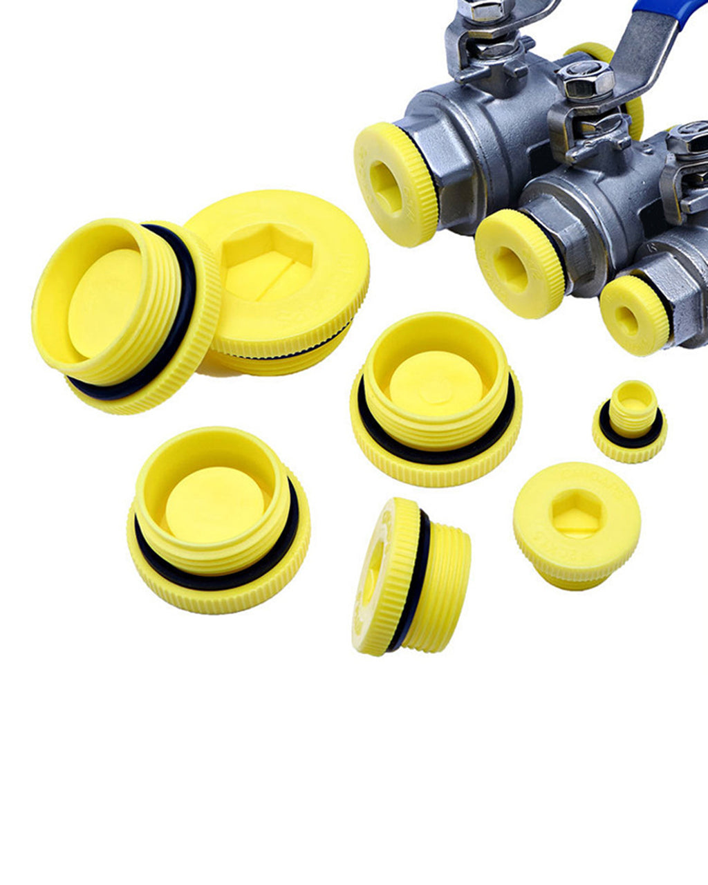 Sink hole sealing glue Circular sealing ring Hood snap hollow T-type Silicone plug Snap rubber plug