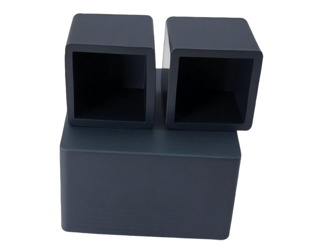 Square silicone protective case Square tube dust cover Elastic silicone hollow sleeve