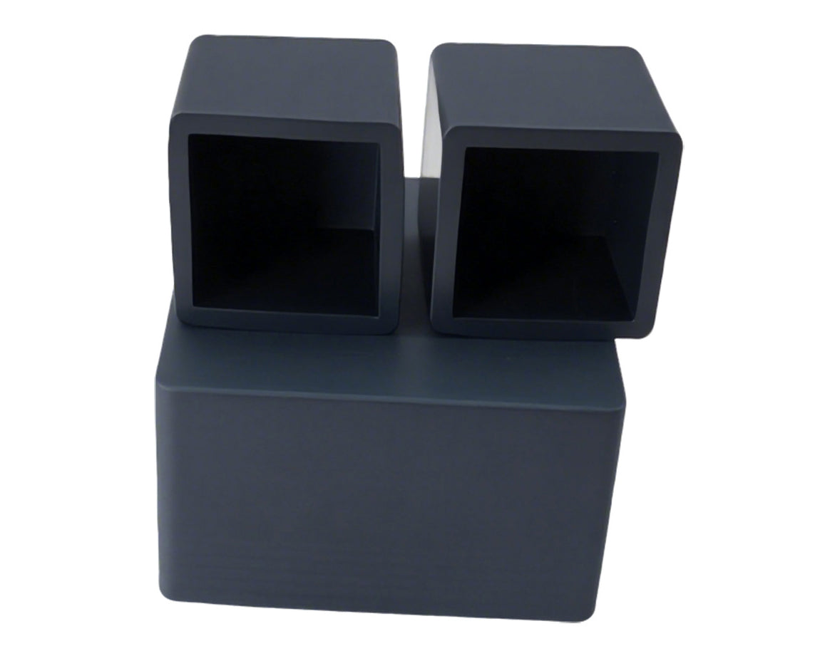 Square silicone protective case Square tube dust cover Elastic silicone hollow sleeve