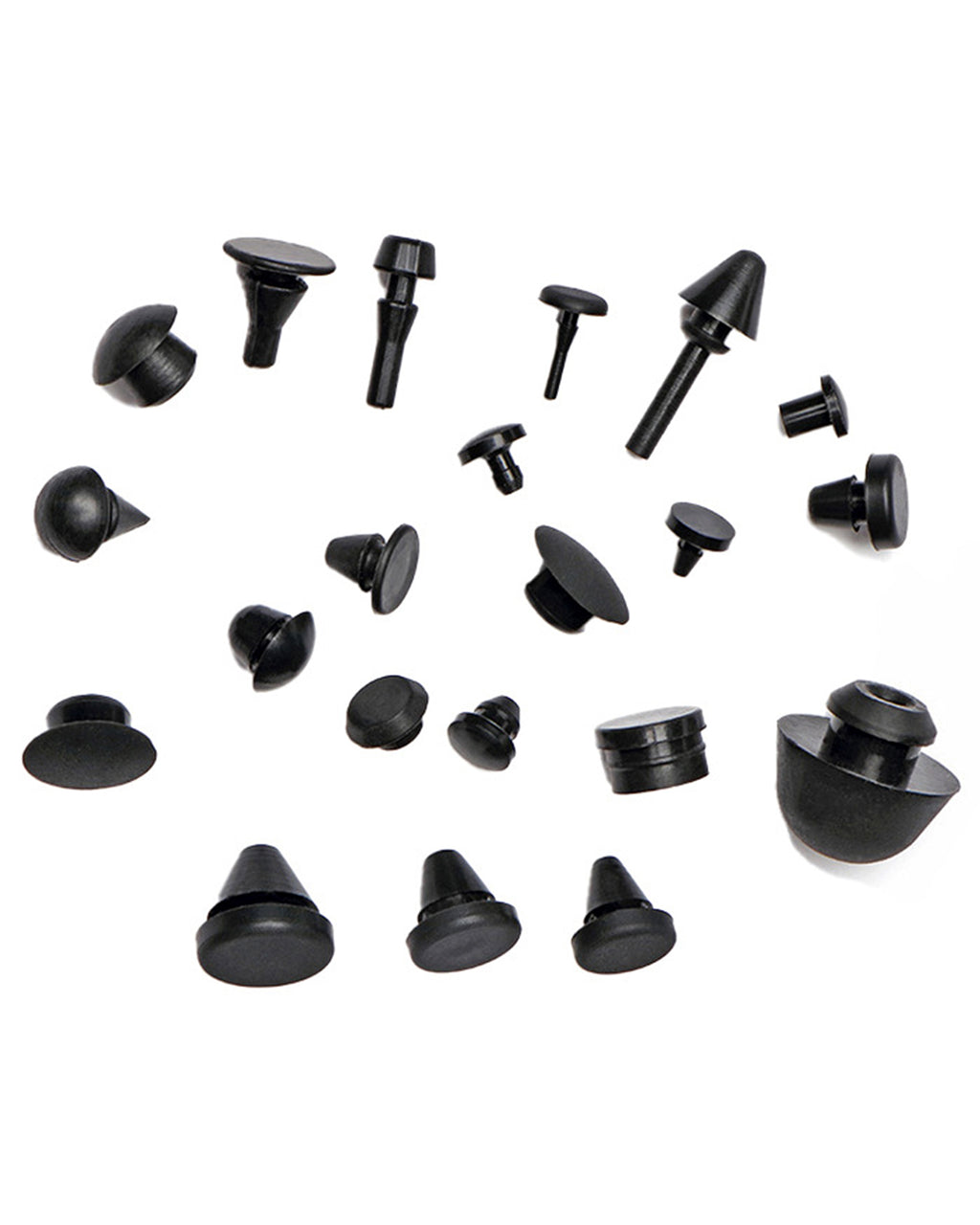 Sink hole sealing glue Circular sealing ring Hood snap hollow T-type Silicone plug Snap rubber plug