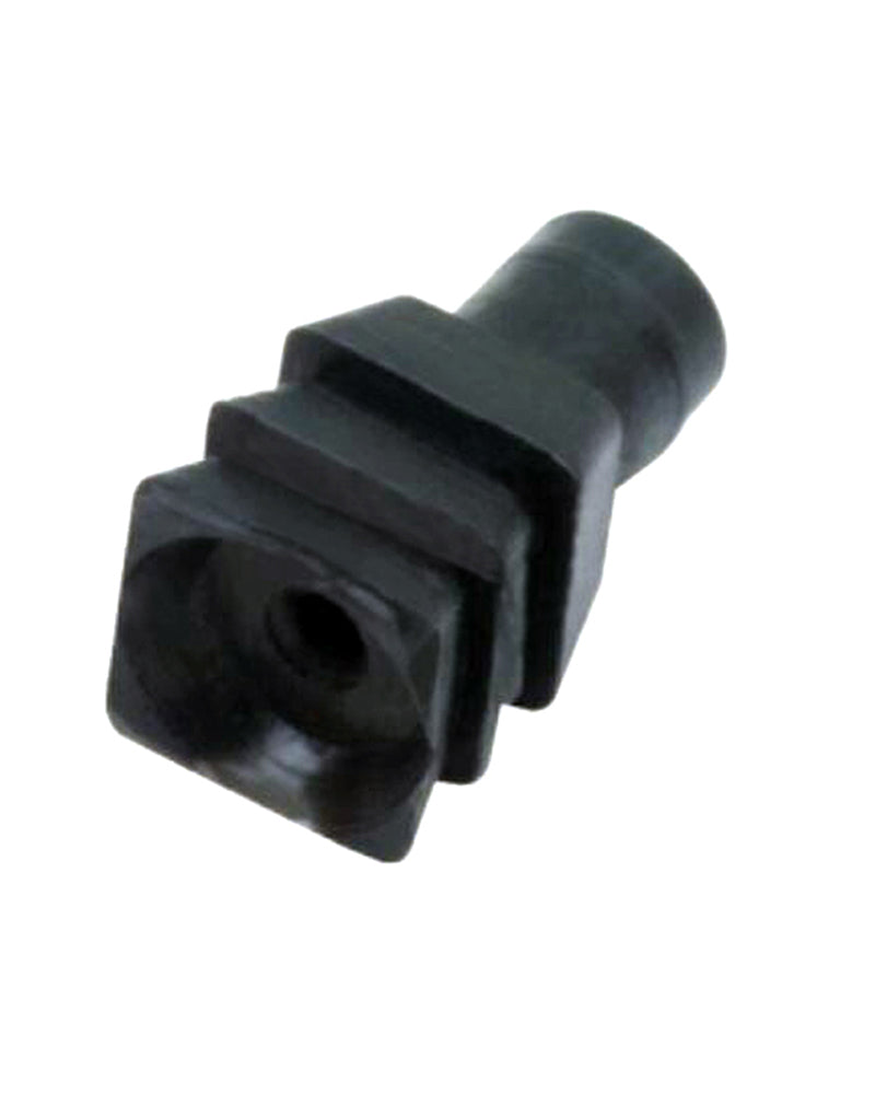 Rubber waterproof plug, high-temperature resistant, dustproof and waterproof silicone plug, T-shaped threaded blind hole buckle