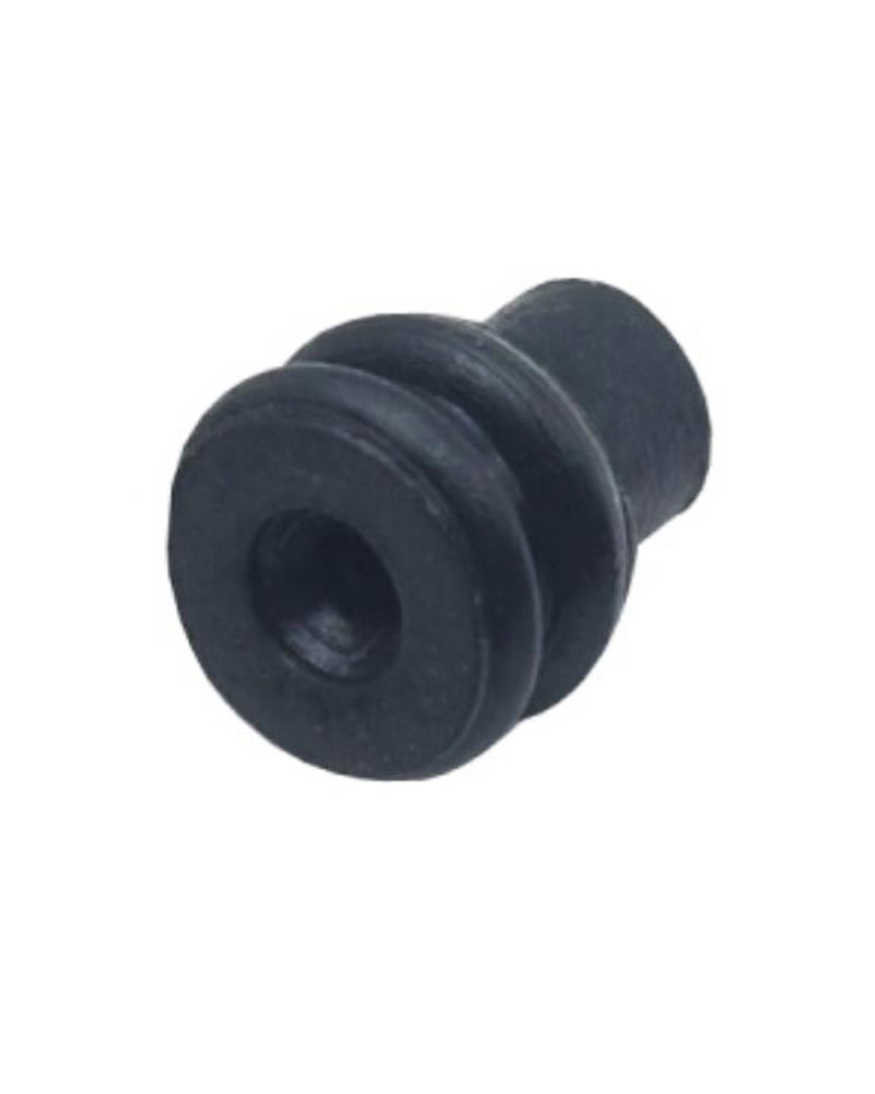 Rubber waterproof plug, high-temperature resistant, dustproof and waterproof silicone plug, T-shaped threaded blind hole buckle