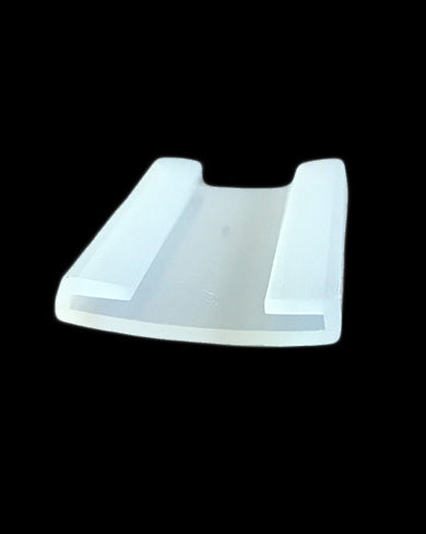 Food Grade Silicone Extruded Seal Strips Durable U-Shaped Silicone Rubber Seal Strip clear U-shaped Glass Door Silicone Strip Thin Silicone Rubber Seal Strip