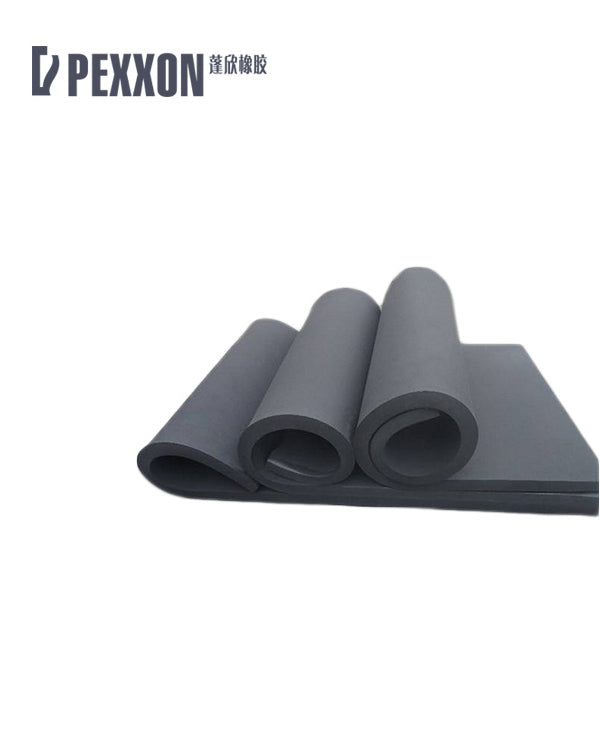 Black EPDM Foam  EPDM Sound-absorbing Foam Soundproofing Elastomeric Nitrile Rubber Foam High Density Neoprene Foam Sheets Flex Class 1 Fire Retardant Elastomeric Rubber Insulation Sheet