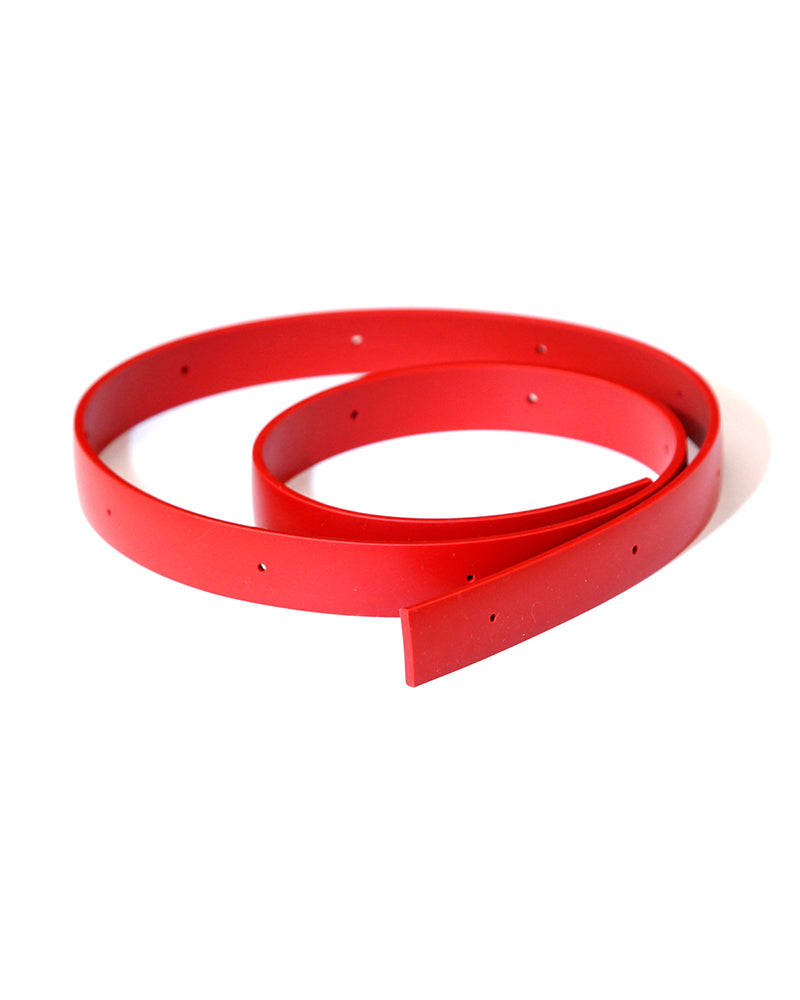Red Rubber Perforated Timing Belt Vacuum Rubber Film Pulling Belt Drive Film Pulling Belt