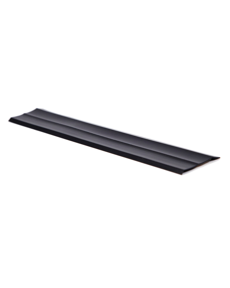 Multi-surface rubber sealing strip with adhesive backing