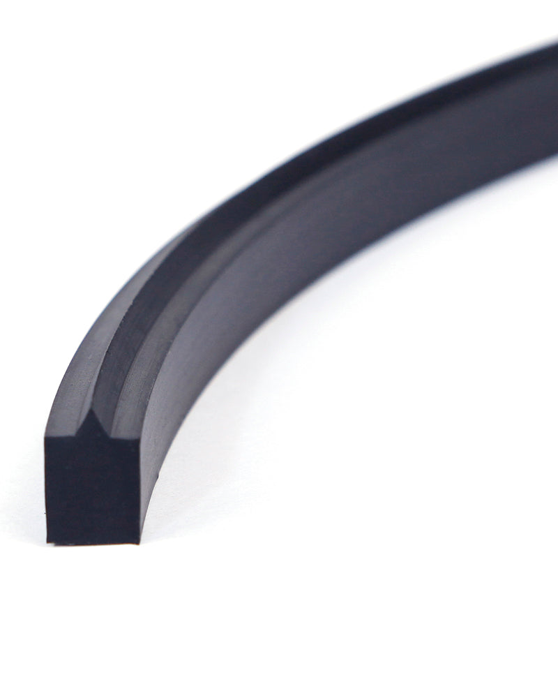T-shaped solid rubber sealing strip  Short T-shaped solid rubber sealing strip