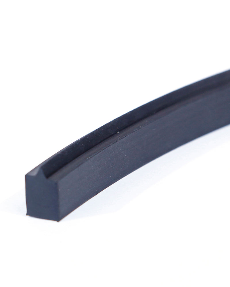 T-shaped solid rubber sealing strip  Short T-shaped solid rubber sealing strip