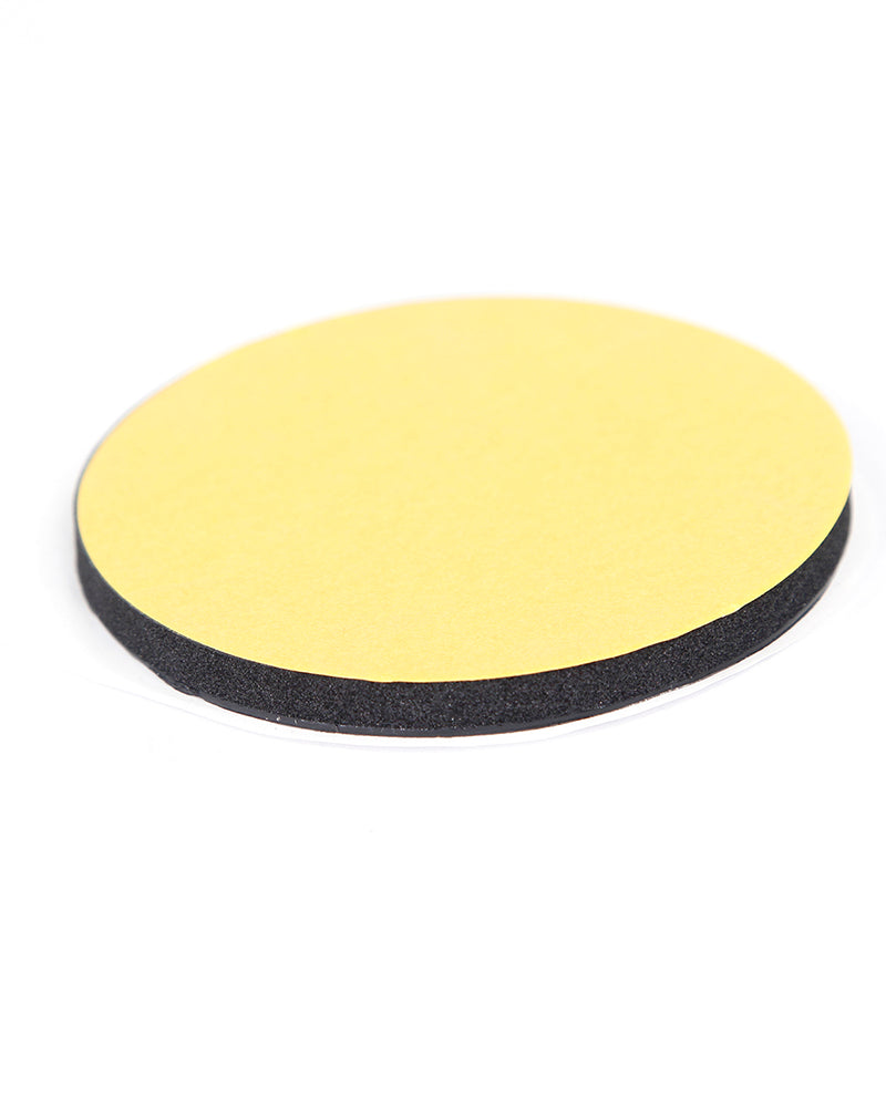 Adhesive-backed foam rubber products