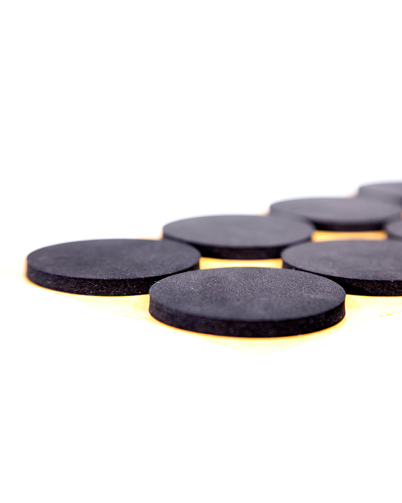 Rubber foam flat sealing gasket  Adhesive-backed round rubber gasket